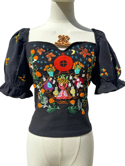 Blusa Ireri Corona y Ofrendas