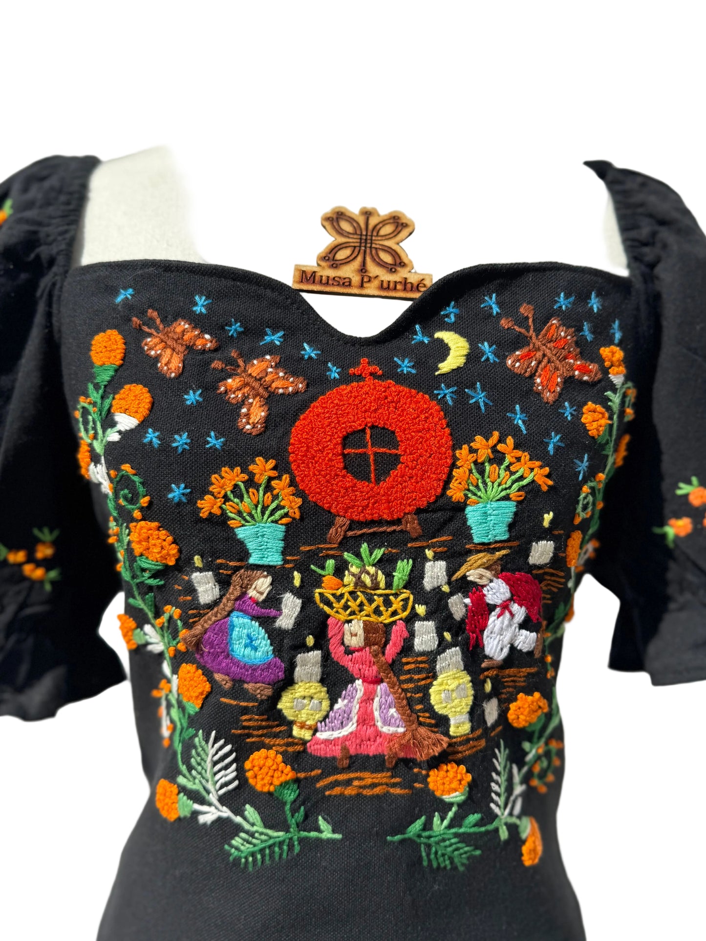 Blusa Ireri Corona y Ofrendas