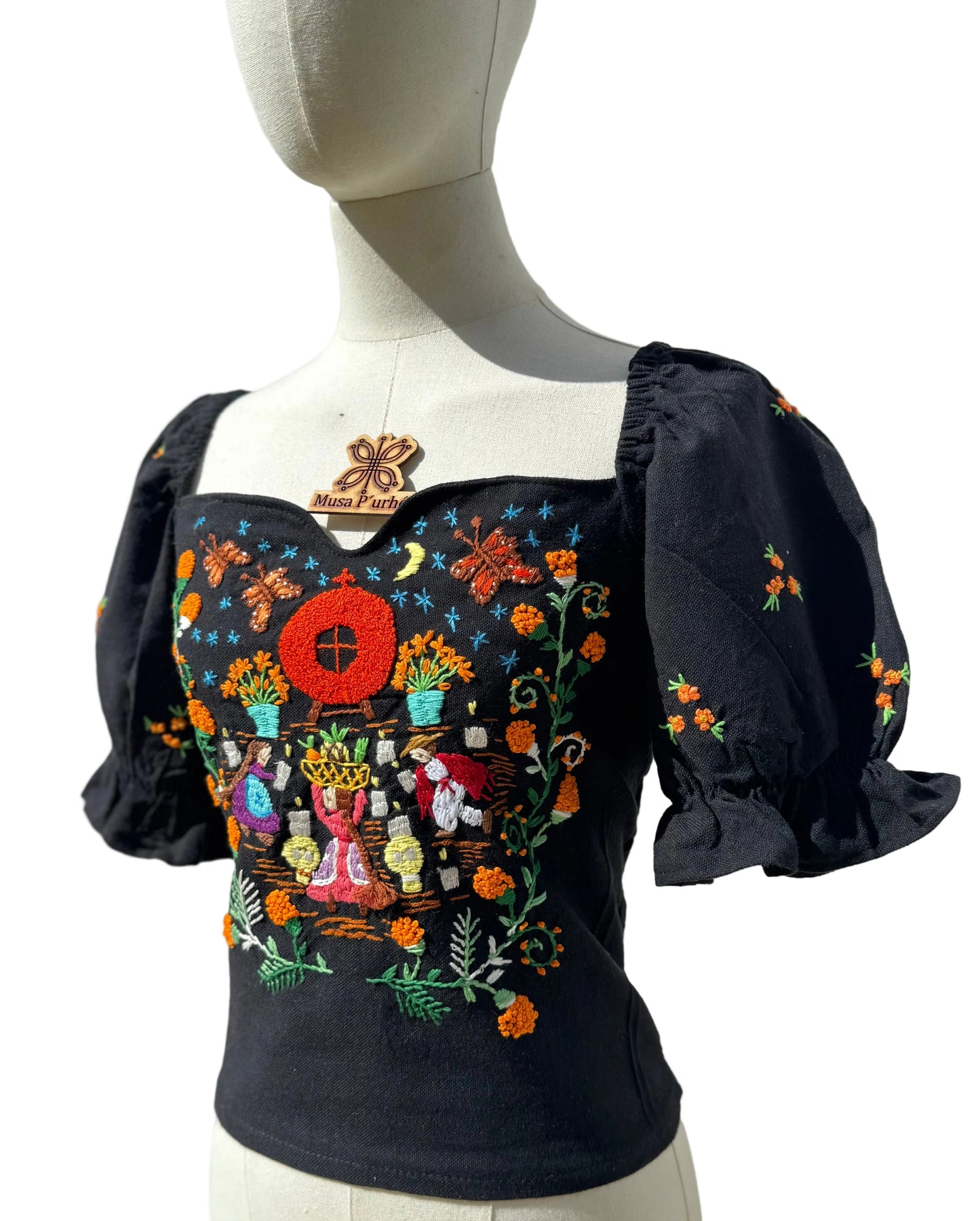 Blusa Ireri Corona y Ofrendas