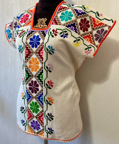 Huanengo Greca Florecitas