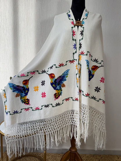 Rebozo Tzintzuni “Colibrí”