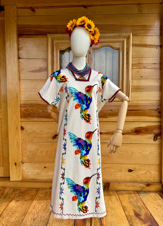 Vestido colibrí