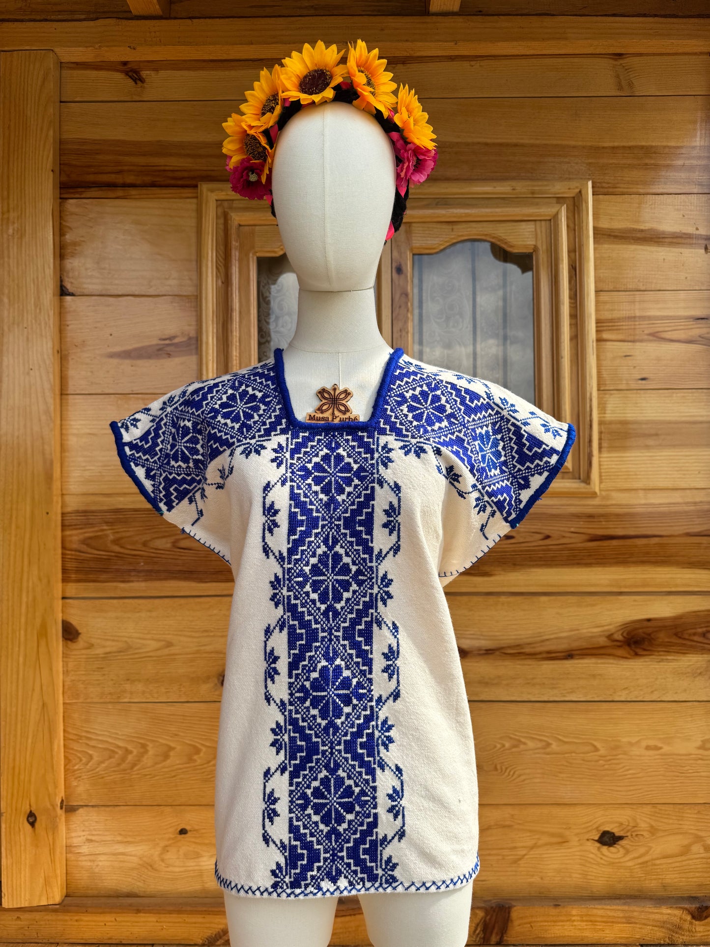 Huanengo Greca Azul Rey