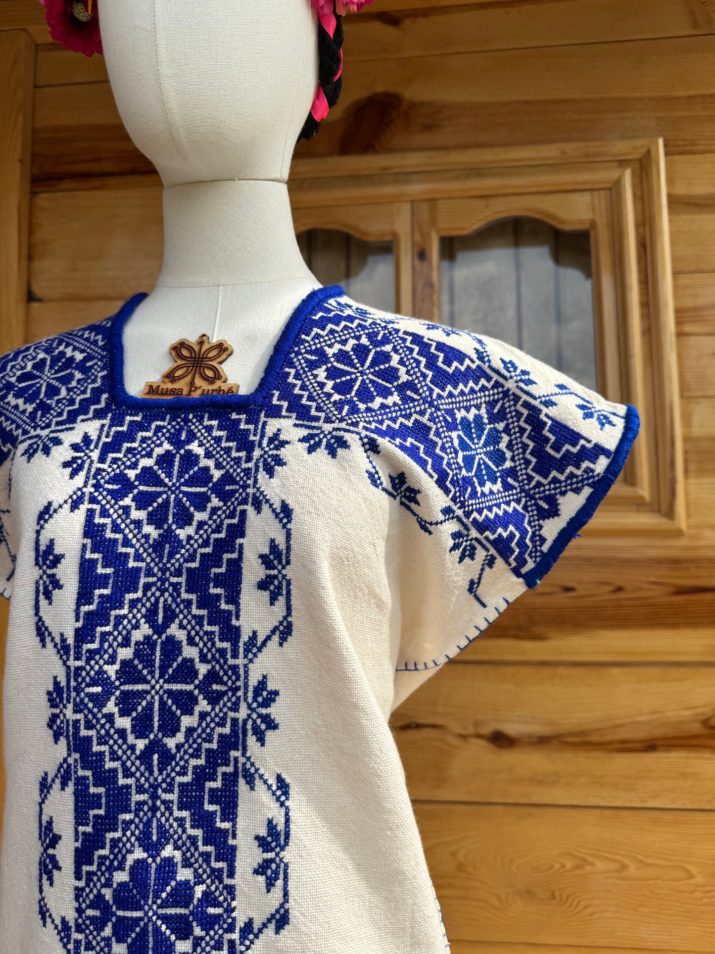 Huanengo Greca Azul Rey