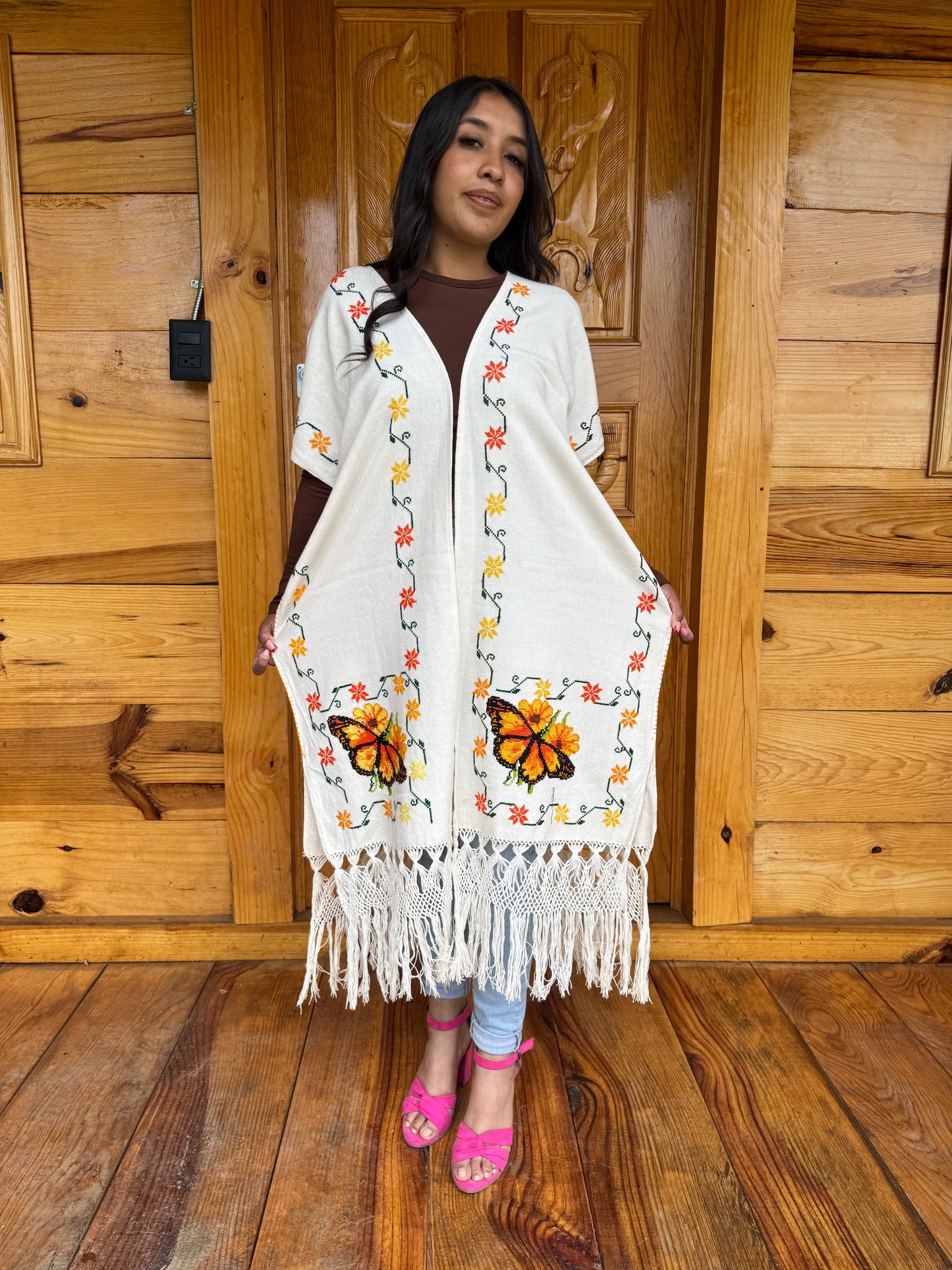 Poncho Monarcas 8 SEMANAS DESPUÉS DE LA COMPRA