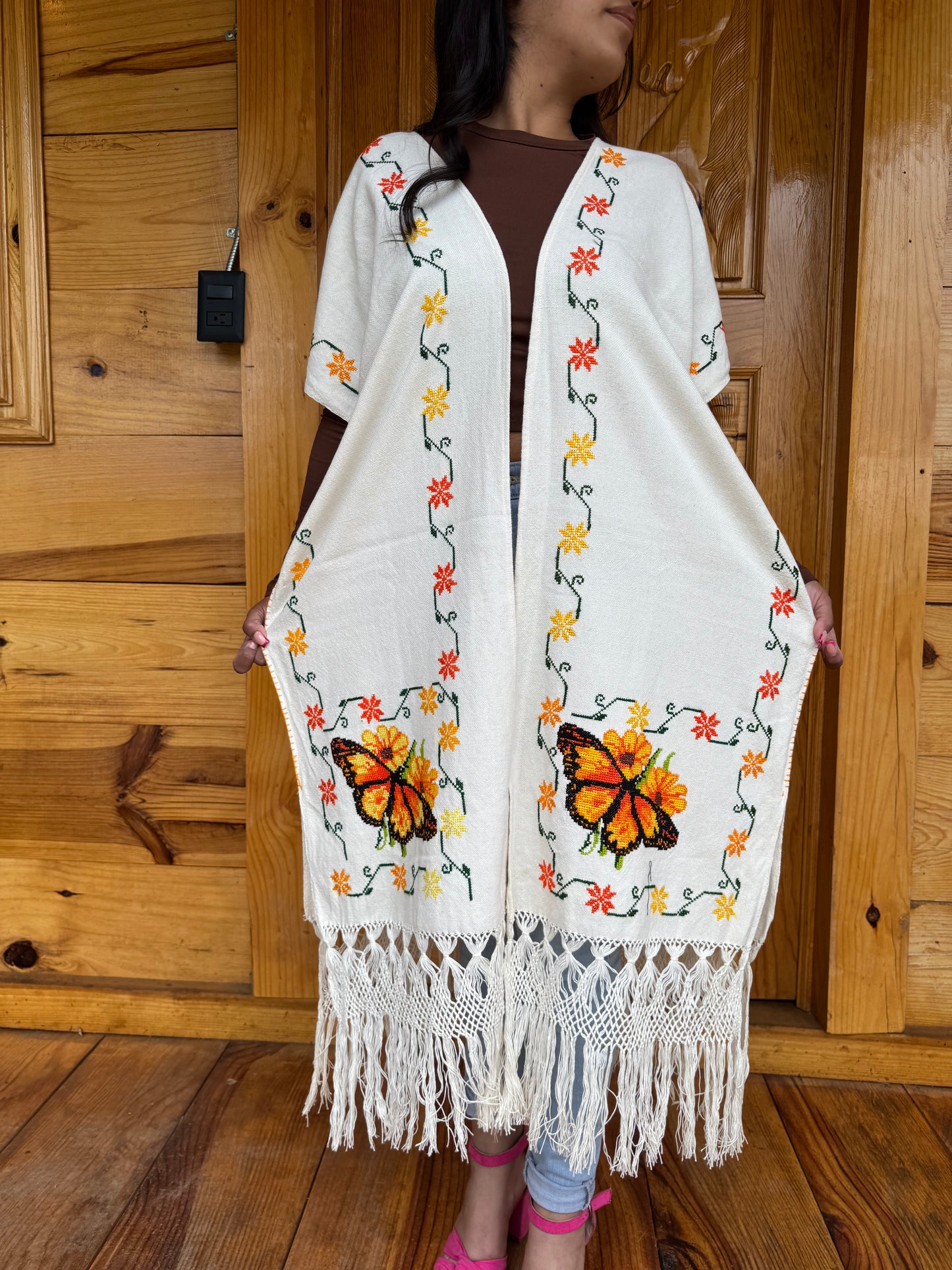 Poncho Monarcas 8 SEMANAS DESPUÉS DE LA COMPRA
