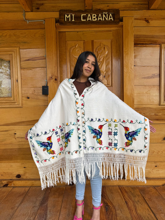 Rebozo Tzintzuni “Colibrí”
