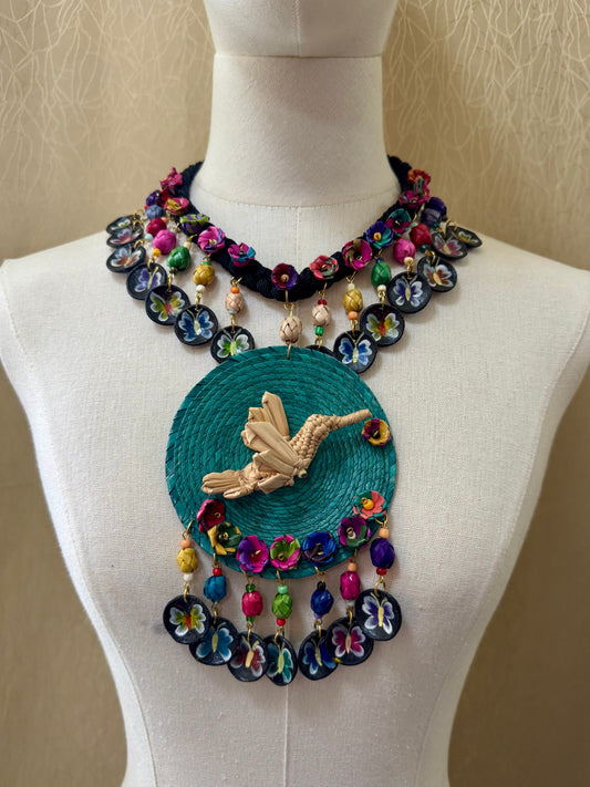 Collar Tzintzuni “Colibrí”