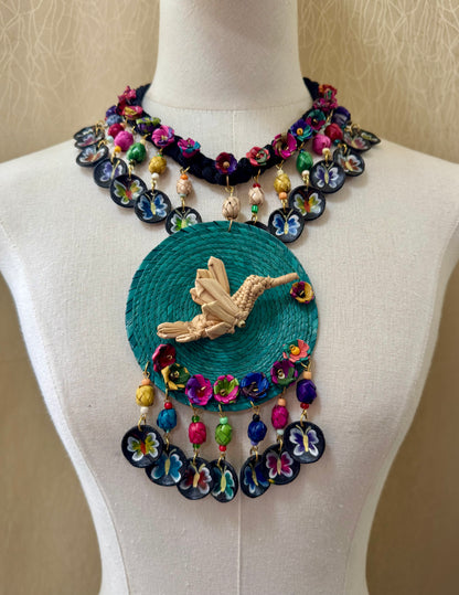 Collar Tzintzuni “Colibrí”