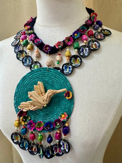 Collar Tzintzuni “Colibrí”