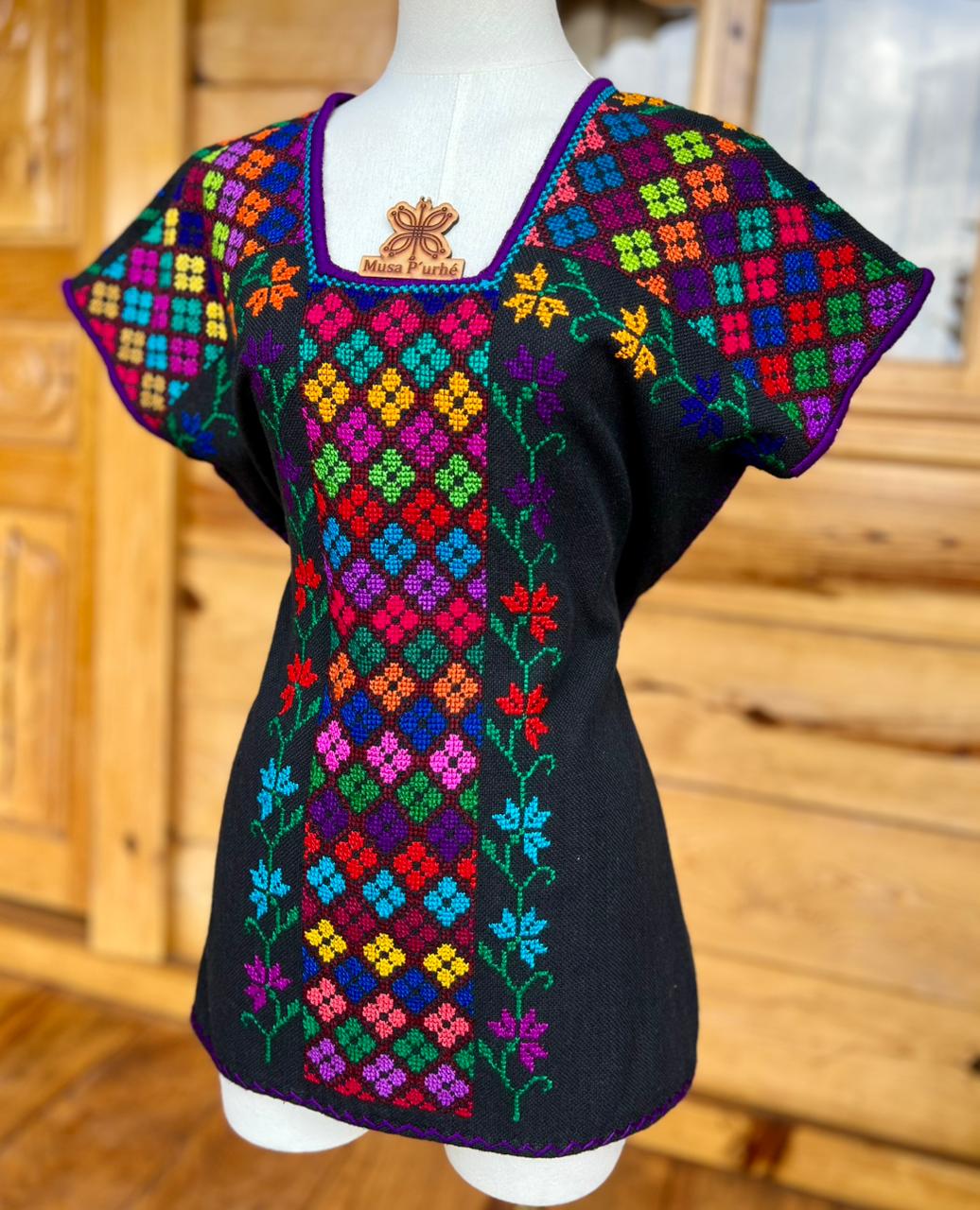 Huanego Greca Florecitas