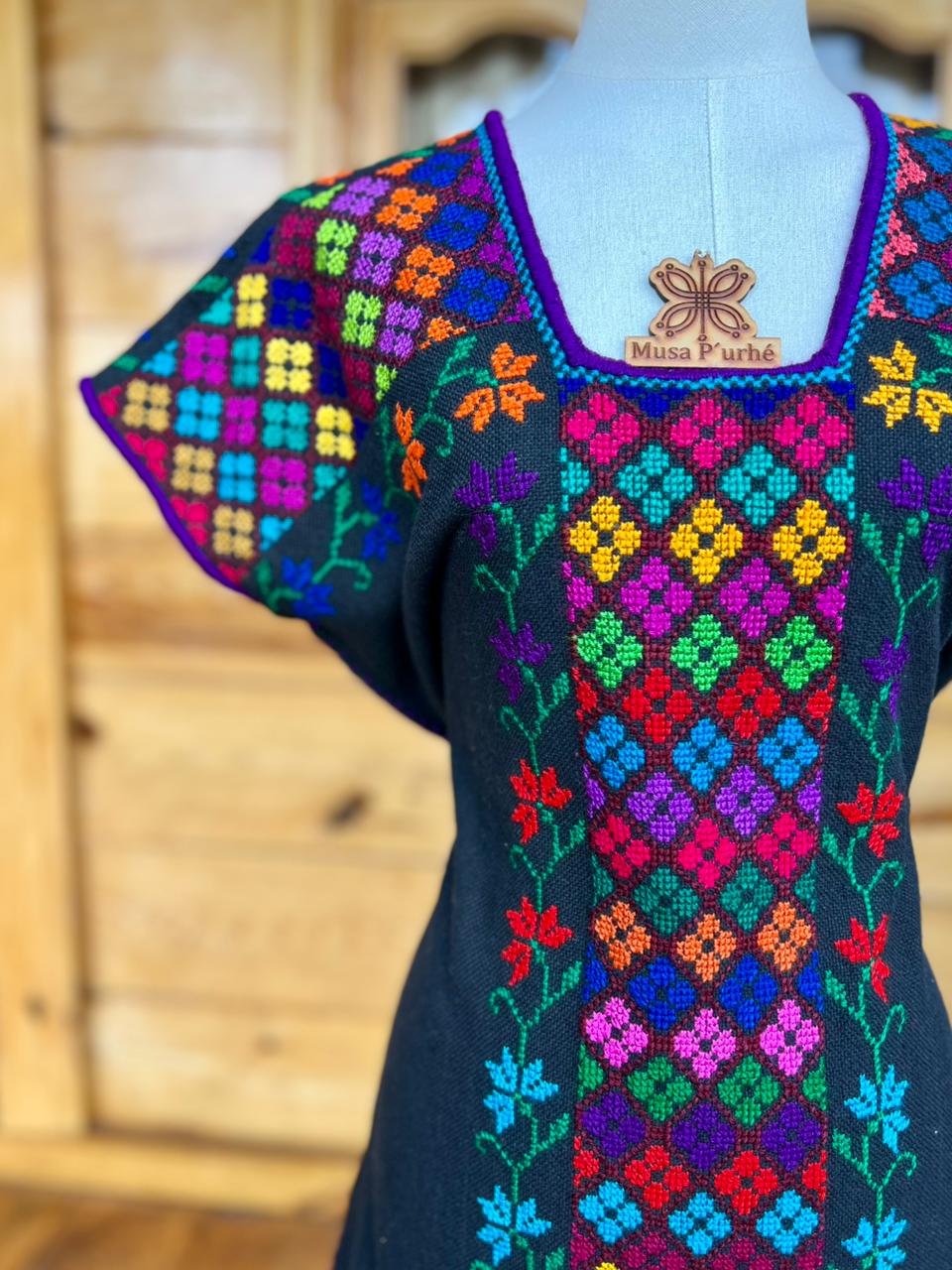 Huanego Greca Florecitas