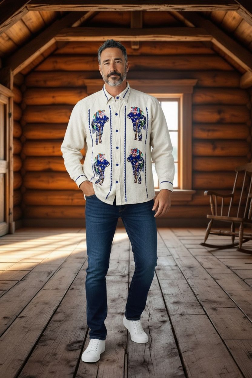 Camisa danza de los viejitos