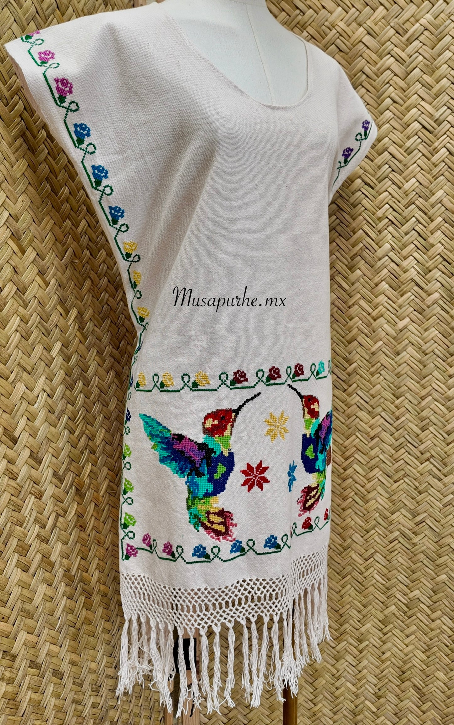 Vestido Tzintzuni “Colobrí”